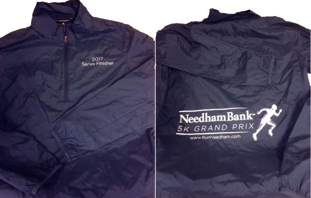 2017 Run Needham jacket back and front
